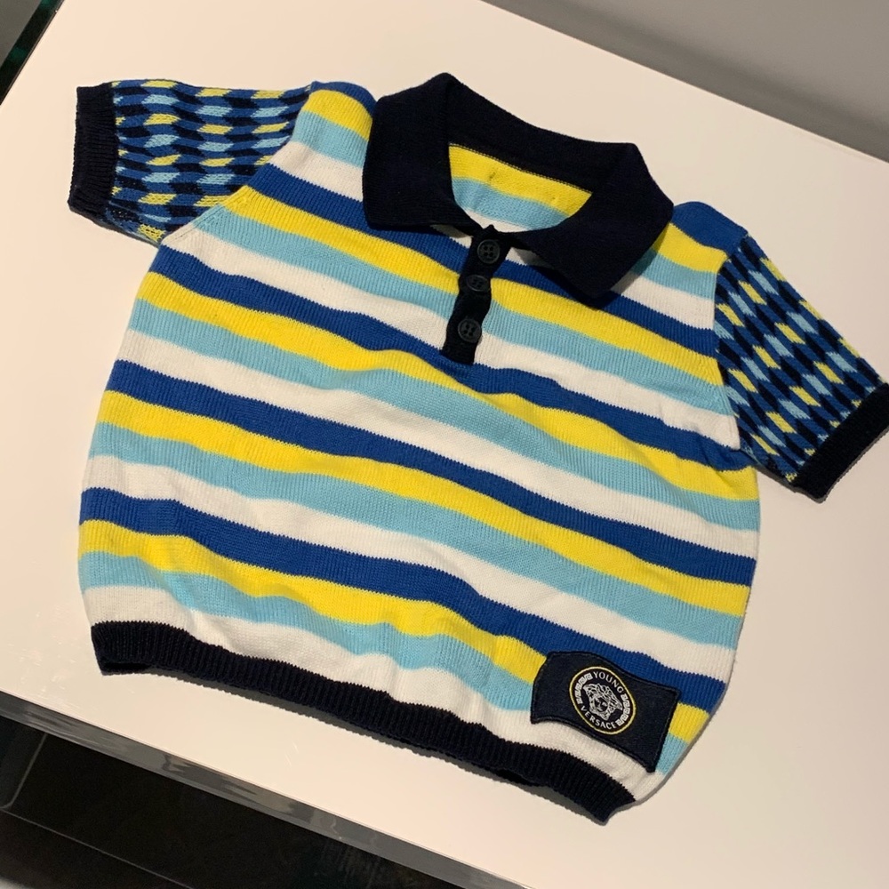 100% Authentic YOUNG VERSACE knit top